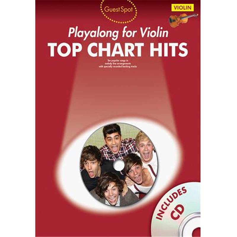 Compilation - Guest Spot Top Chart Hits Violon + Cd