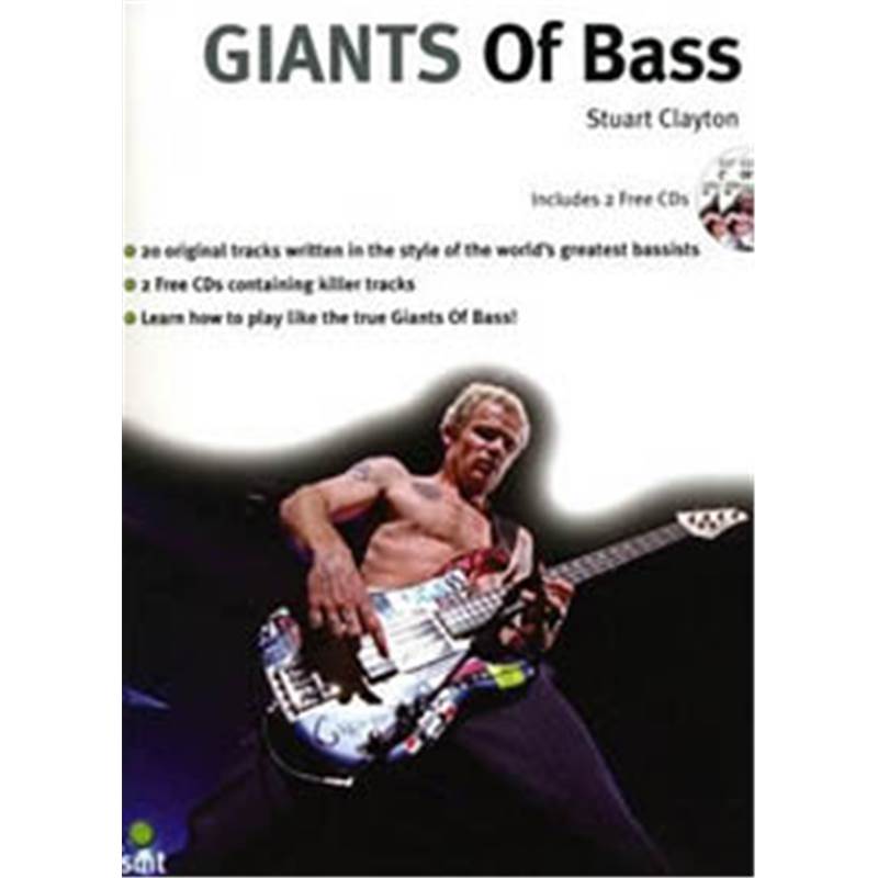 Clayton Stuart - Giants Of Bass Tab. + 2cd
