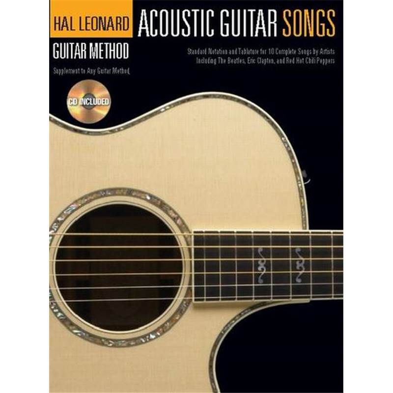 Compilation - Hal Leonard Guitar Method Acoustic Guitar Songs + Cd