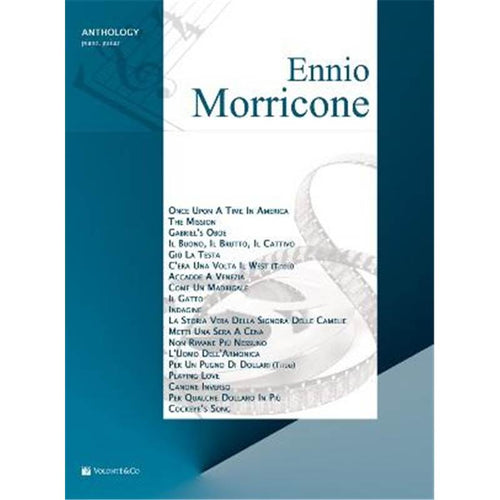 Anthology - piano, voix et guitare - partition chant, Morricone Ennio