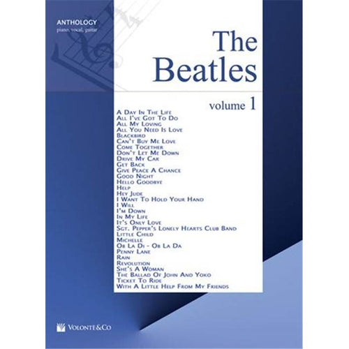 Anthology Vol.1 - piano, voix et guitare - partition chant, Beatles