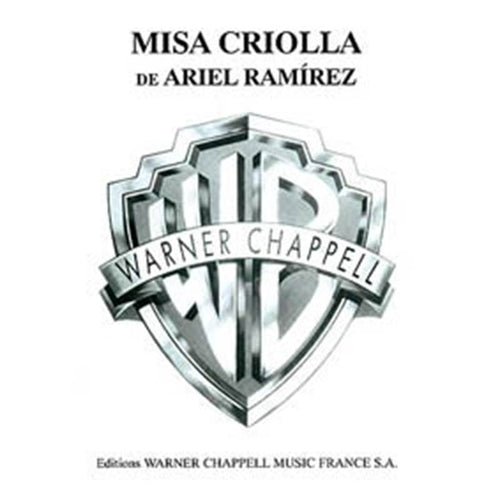 Misa Criolla - partition chant, Ramirez