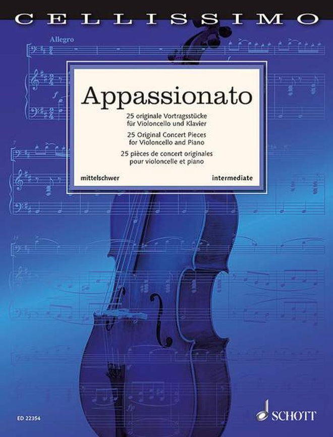 Appassionato (25 Pieces de Concert Originales) - Violoncelle et Piano