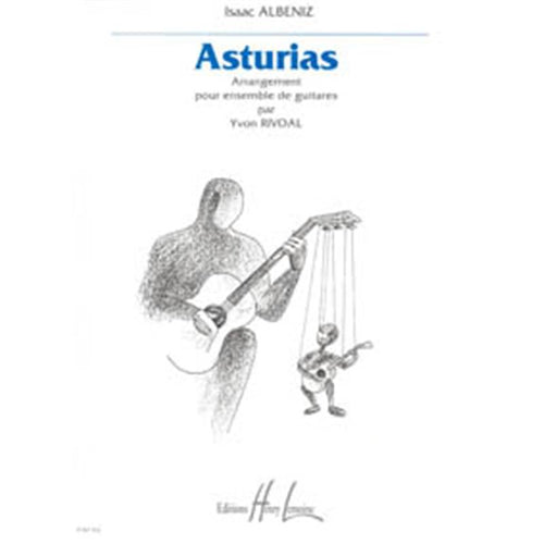 Asturias 4 Guitares - partition guitare, Albeniz