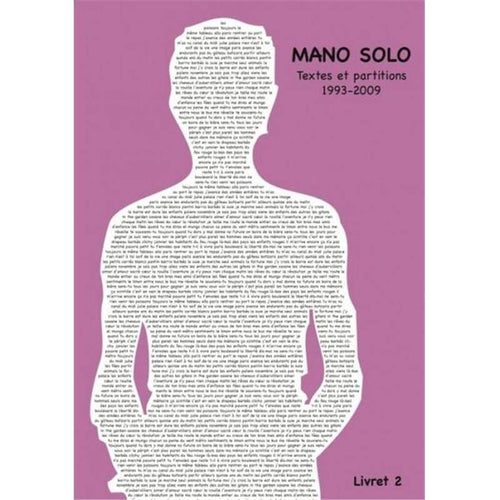 Livret 2 - piano, voix et guitare - partition chant, Solo Mano