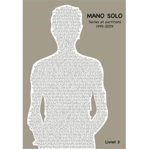 Livret 3 - piano, voix et guitare - partition chant, Solo Mano