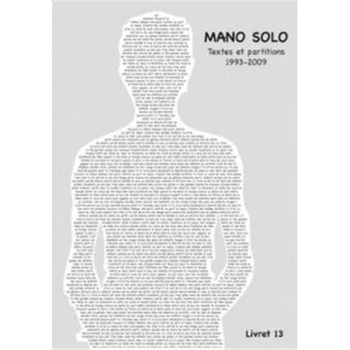 Livret 13 - piano, voix et guitare - partition chant, Solo Mano