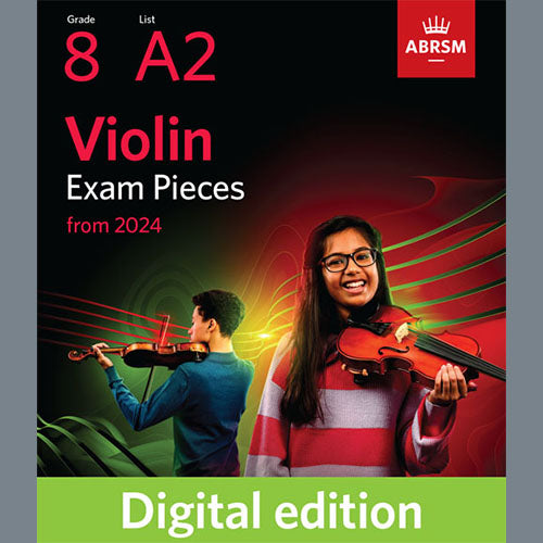 Allegro con spirito (Grade 8, A2, from the ABRSM Violin Syllabus from 2024)