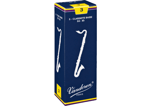 Vandoren Traditionnelles 3 Clarinette Basse (CR123)