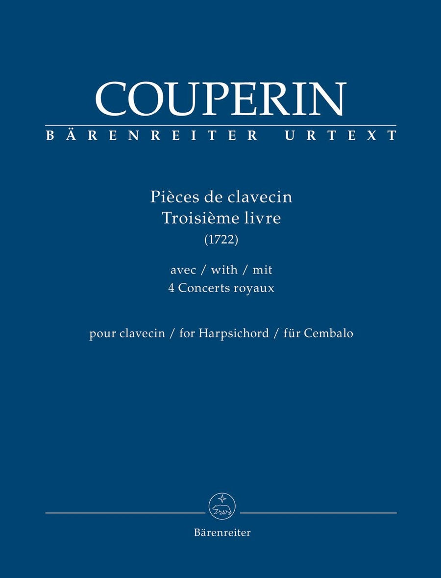 Pieces de Clavecin - Troisieme Livre