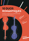 10 duos romantiques choisis et adaptés par Gabrielle Borde - 2 altos et piano