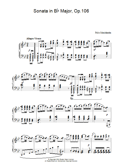 Sonata in Bb Major, Op.106