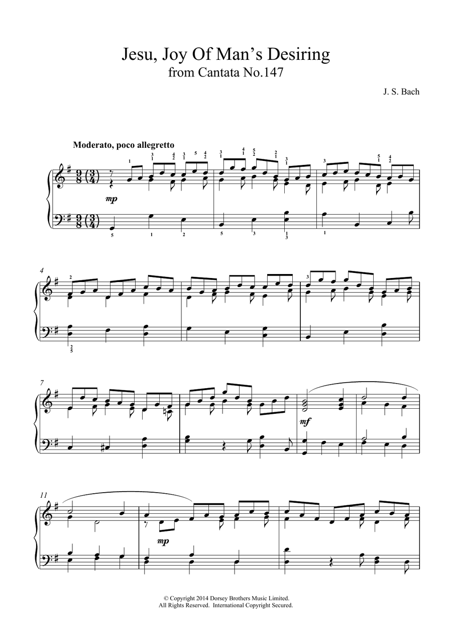 Jesu, Joy Of Man's Desiring (from Cantata 147)