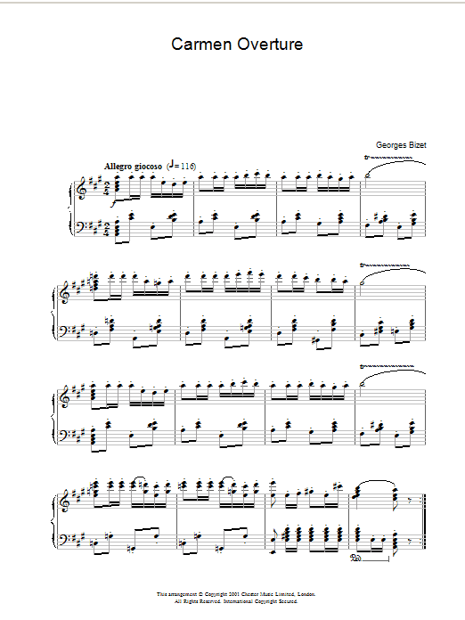 Overture from Carmen