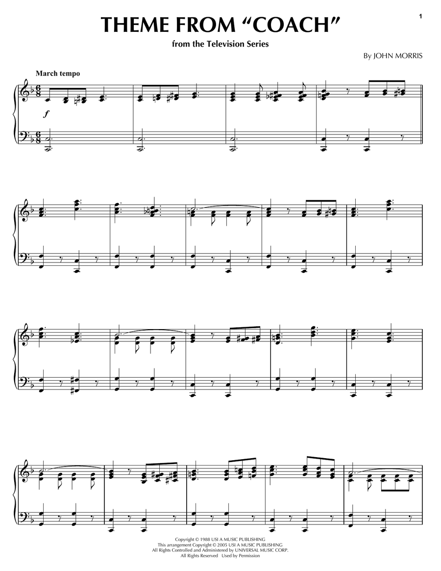 Theme From "Coach"