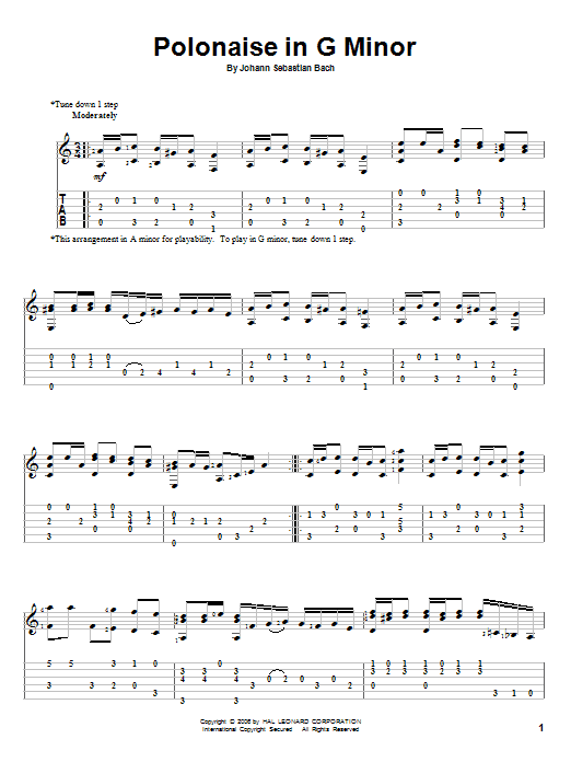 Polonaise In G Minor