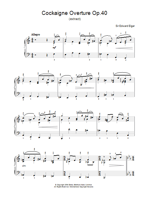 Cockaigne Overture Op.40