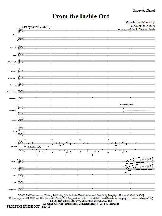 From the Inside Out - Full Score