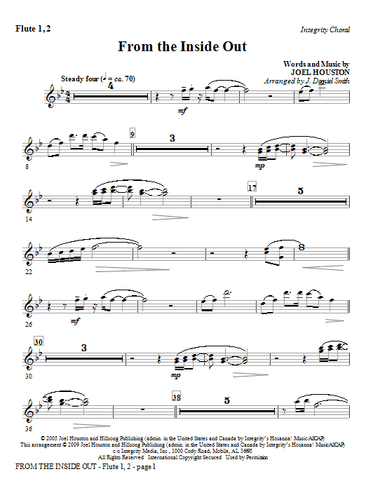 From the Inside Out - Flute 1 & 2