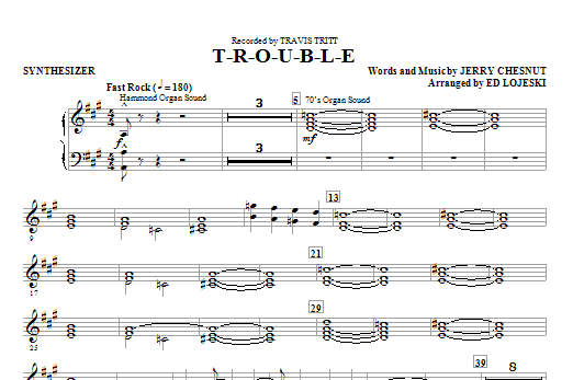 T-R-O-U-B-L-E - Synthesizer