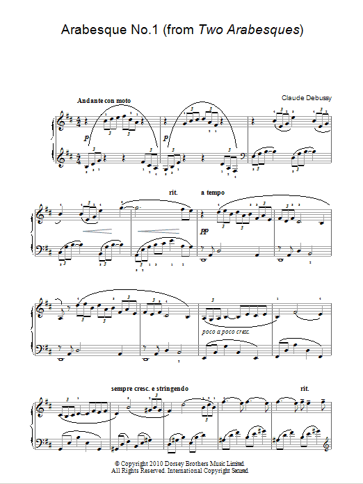 Arabesque No. 1