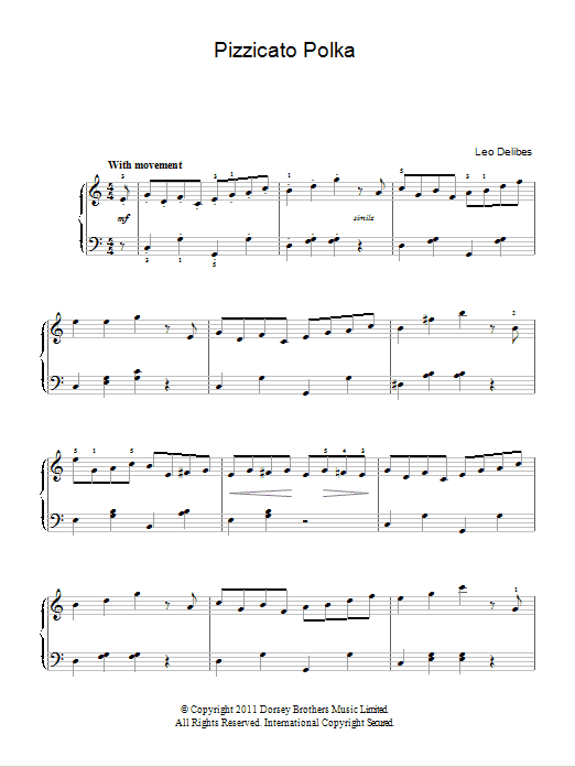 Pizzicato Polka (from Sylvia)