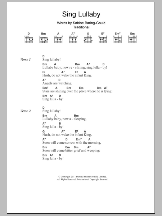 Sing Lullaby