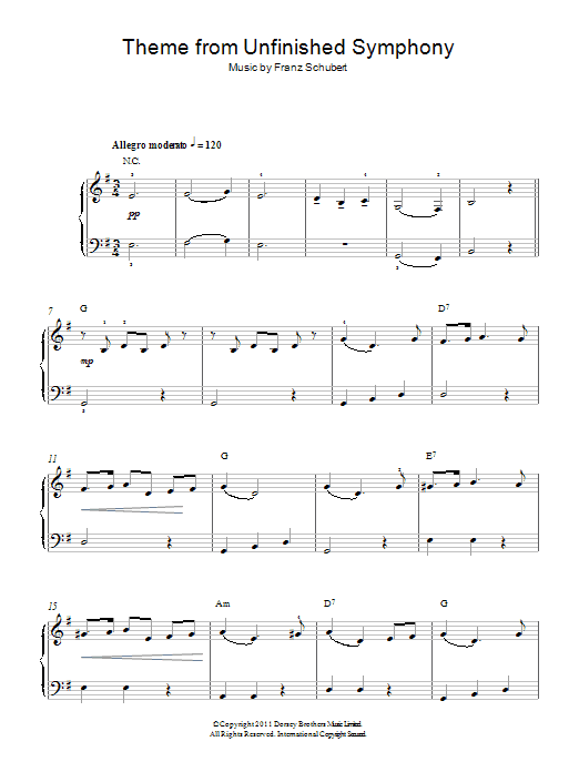 Theme From The Unfinished Symphony