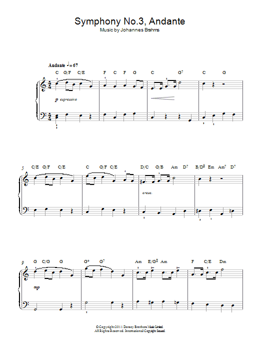 Symphony No.3, Andante