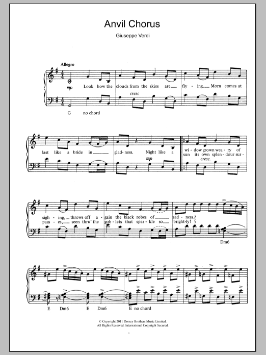 Anvil Chorus