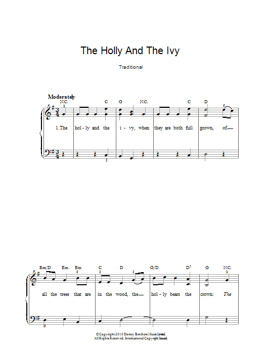 The Holly And The Ivy