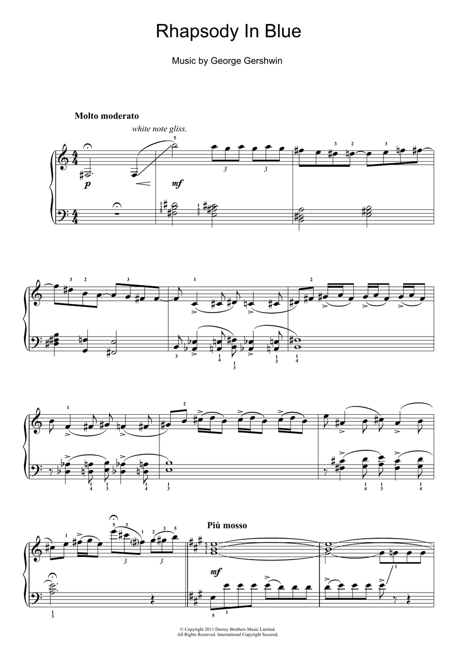Rhapsody In Blue