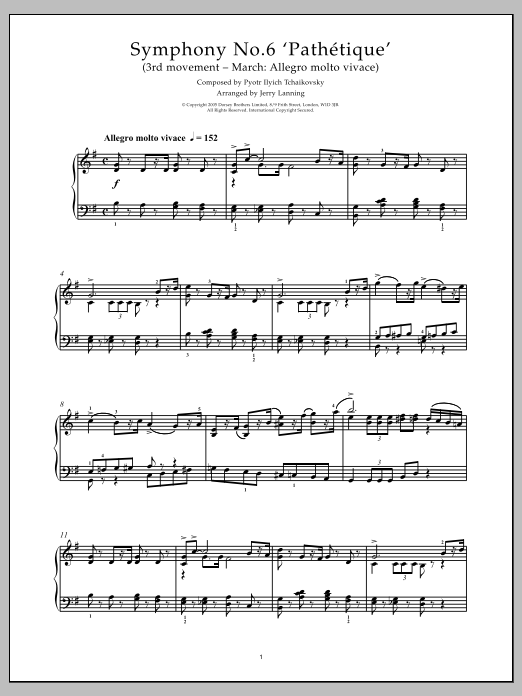 Pathetique (from The 6th Symphony)
