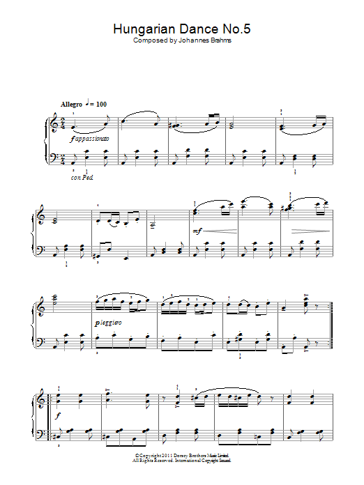 Hungarian Dance No.5