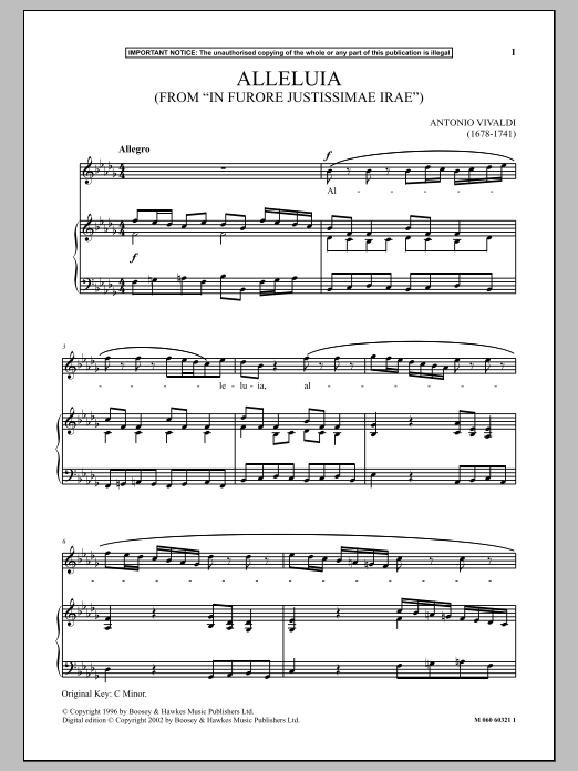 Alleluia (from In Furore Justissimae Irae)