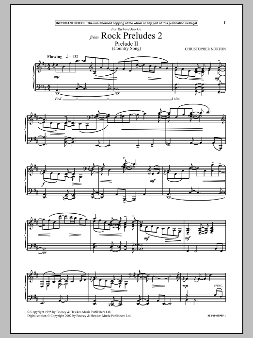 Prelude II (Country Song) (from Rock Preludes 2)