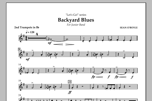 Backyard Blues - Bb Trumpet 2