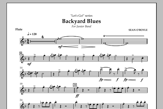 Backyard Blues - Flute