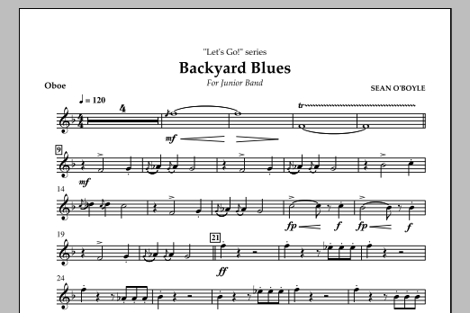 Backyard Blues - Oboe