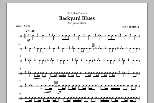 Backyard Blues - Snare Drum