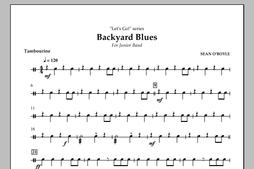 Backyard Blues - Tambourine
