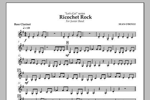 Ricochet Rock - Bass Clarinet