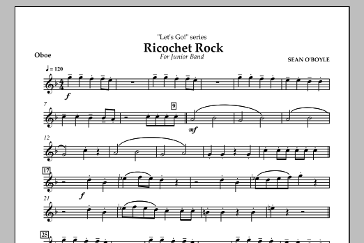 Ricochet Rock - Oboe