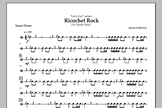 Ricochet Rock - Snare Drum