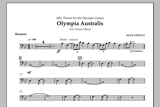 Olympia Australis (Concert Band) - Bassoon