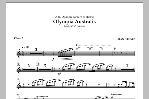 Olympia Australis (Orchestra) - Oboe 2