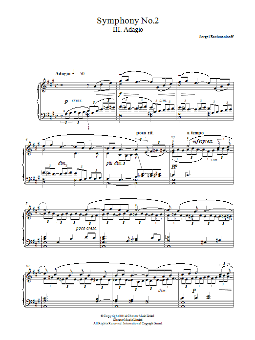 Symphony No.2 - 3rd Movement