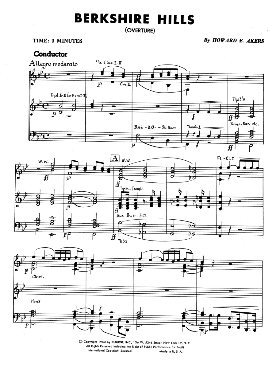 Berkshire Hills - Conductor