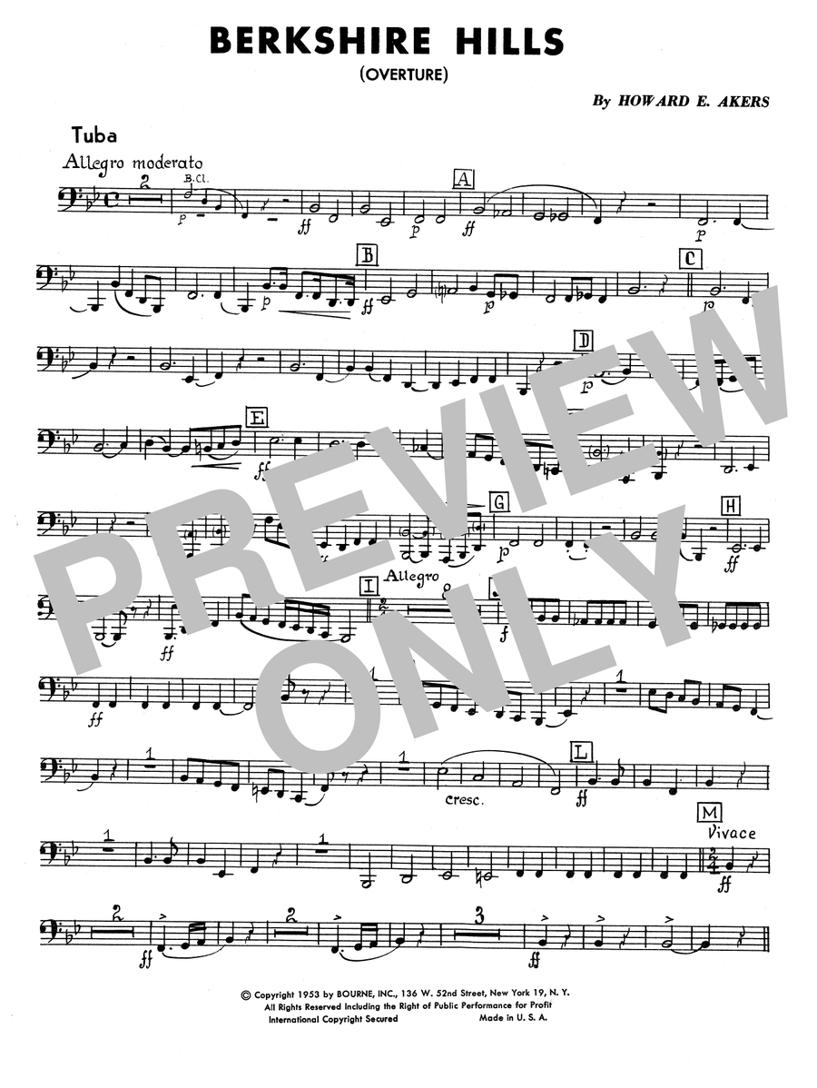 Berkshire Hills - Tuba