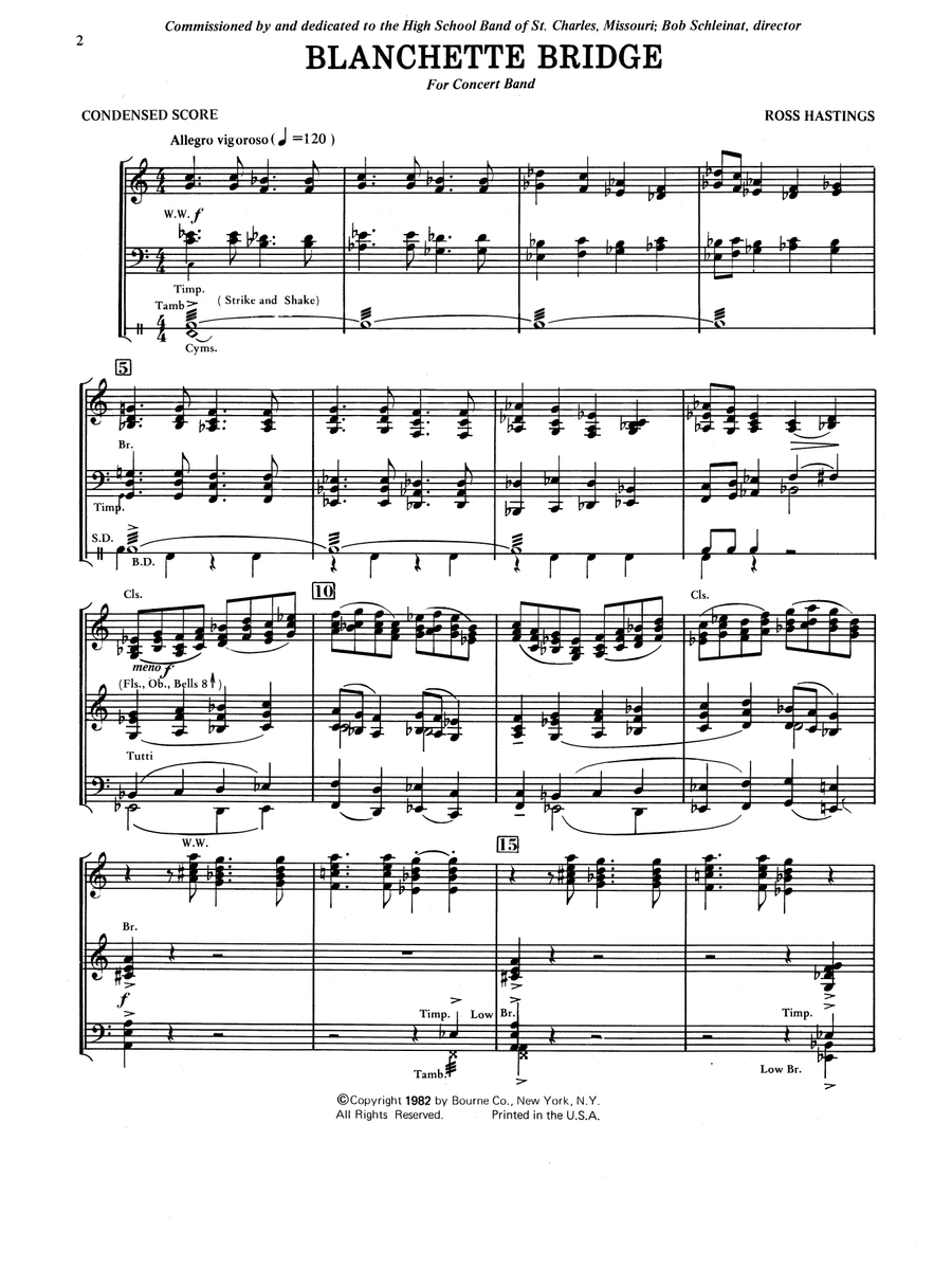 Blanchette Bridge - Conductor